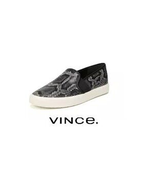 NIB ~ VINCE BLAIR 5 SNAKE SLIP ON SNEAKERS sz 8.5